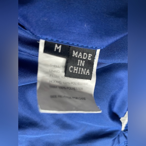 New York Knicks JH Design Reversible Poly-Twill Hooded Jacket Size M - Picture 3 of 13